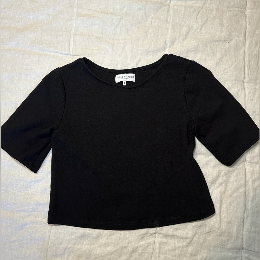 Ripley Rader Black Ponte Knit Set